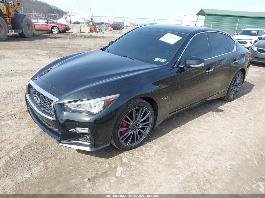 2018 Infiniti Q50 3.0T Red Sport 400