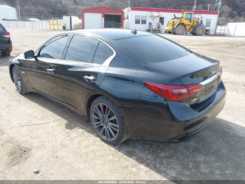 2018 Infiniti Q50 3.0T Red Sport 400