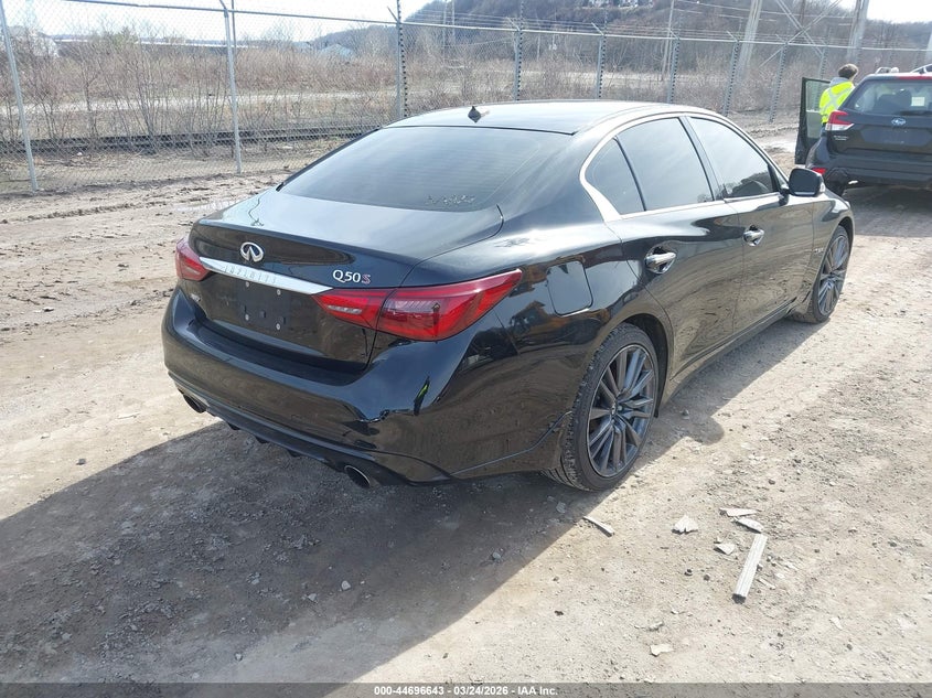2018 Infiniti Q50 3.0T Red Sport 400