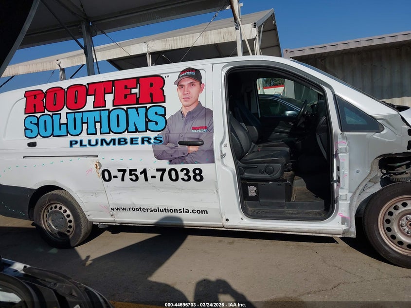 2019 Mercedes-Benz Metris VIN: WD3PG3EA3K3591952 Lot: 44696703