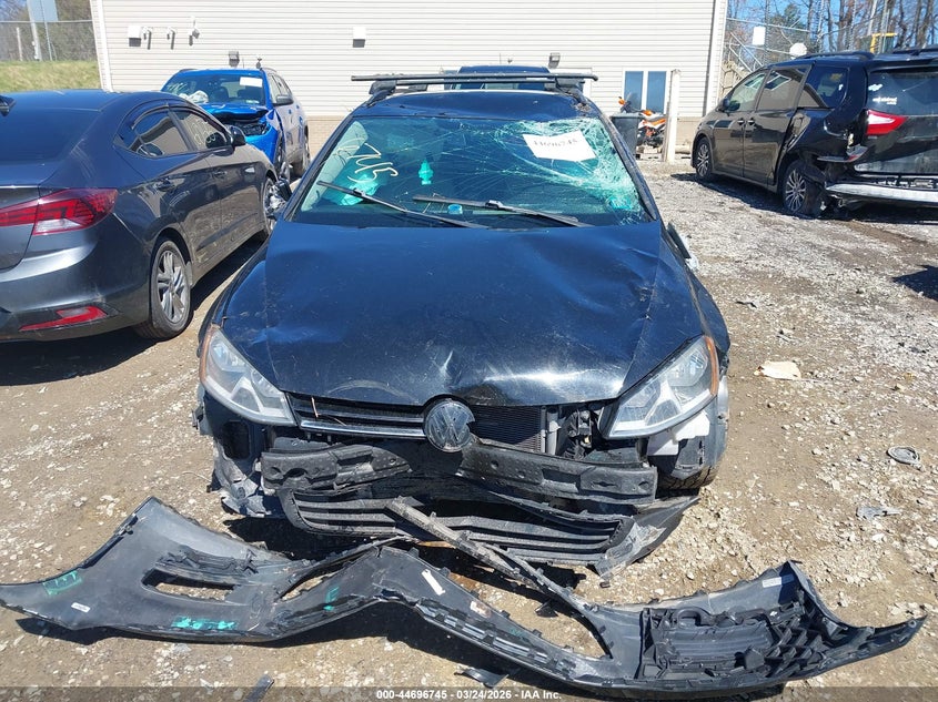 2015 Volkswagen Golf Sportwagen Tdi S 4-Door VIN: 3VWFA7AU9FM504678 Lot: 44696745