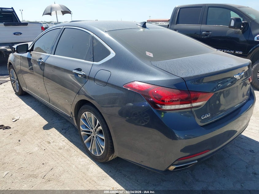 Vin: kmhgn4jexhu190259, lot: 45193864, genesis g80 3.8 20173