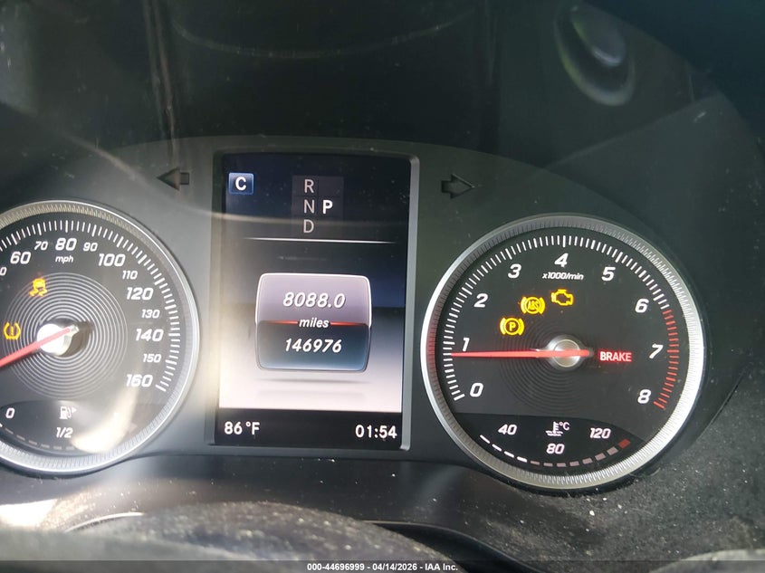 2016 Mercedes-Benz Glc 300 VIN: WDC0G4JB3GF011286 Lot: 44696999