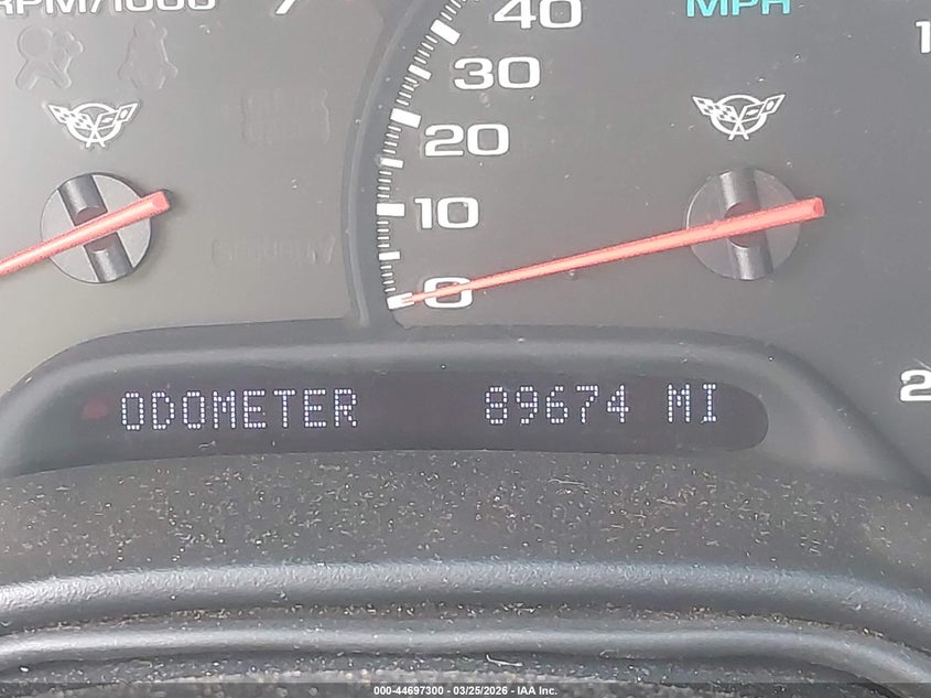 1999 Chevrolet Corvette VIN: 1G1YY22GXX5109492 Lot: 44697300