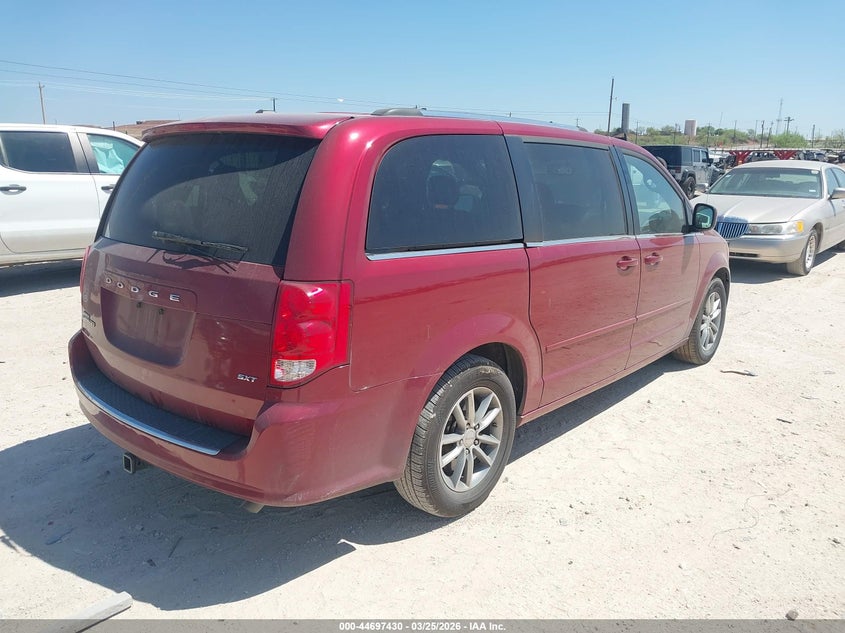 Vin: 2c4rdgcg8fr737314, lot: 45194547, dodge grand caravan sxt plus 20154