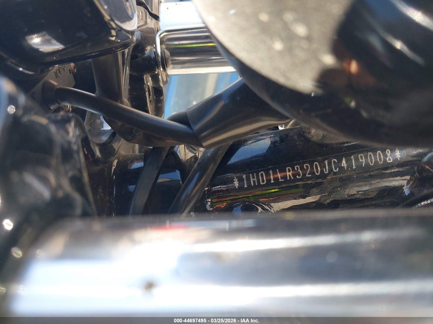 2018 Harley-Davidson Xl1200 Xs VIN: 1HD1LR320JC419008 Lot: 44697495