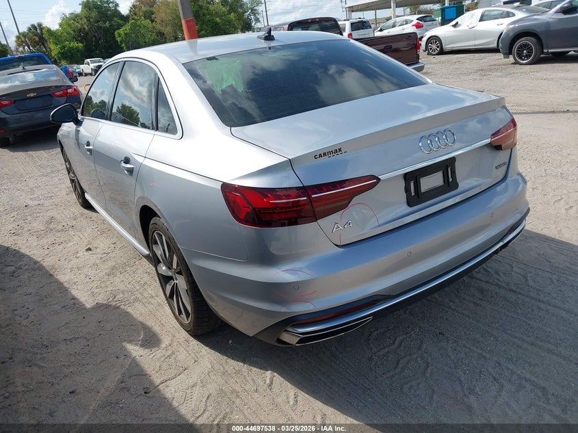 2022 Audi A4 Premium 40 Tfsi Quattro S Tronic