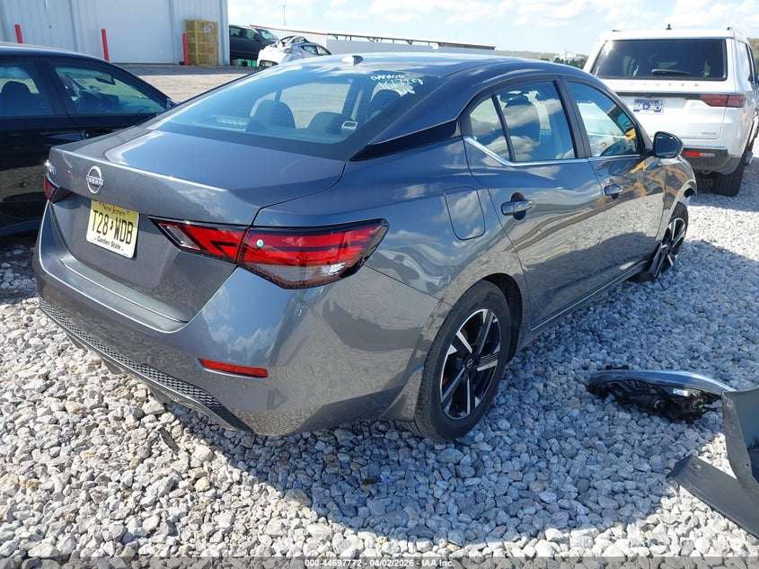 2025 NISSAN SENTRA 2.0L I-4 DI, DOHC, V(VIN: 3N1AB8CV2SY401081