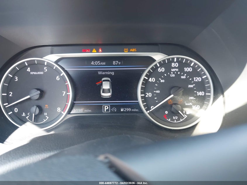 2025 NISSAN SENTRA 2.0L I-4 DI, DOHC, V(VIN: 3N1AB8CV2SY401081