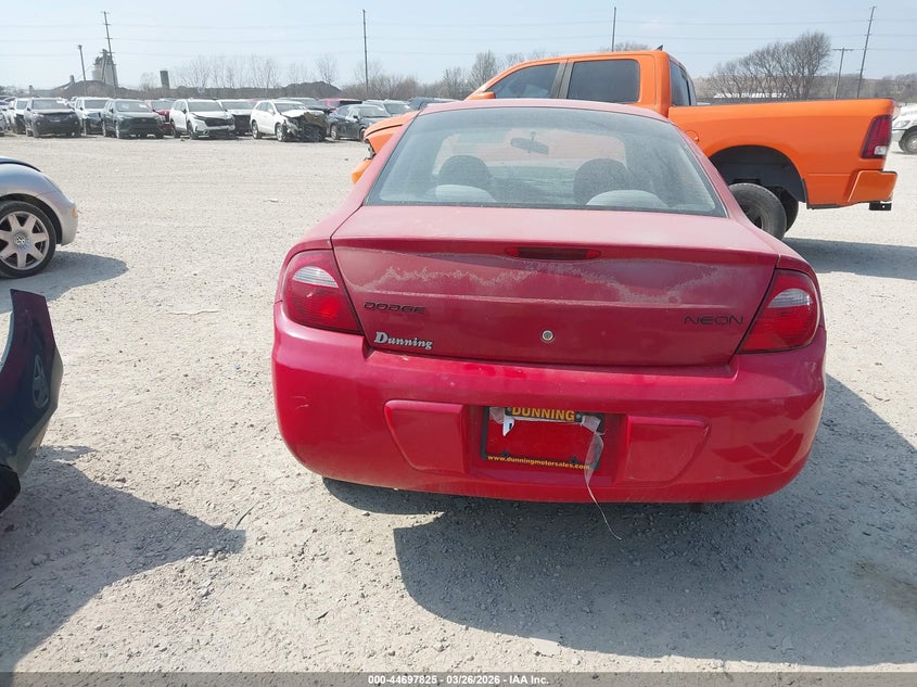 2005 Dodge Neon Se VIN: 1B3ES26C85D277106 Lot: 44697825