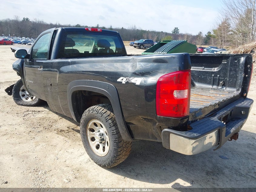 2012 Chevrolet Silverado 4.3 1500 Work Truck black Lot 111044697856 Vin 1GCNKPEX1CZ203008