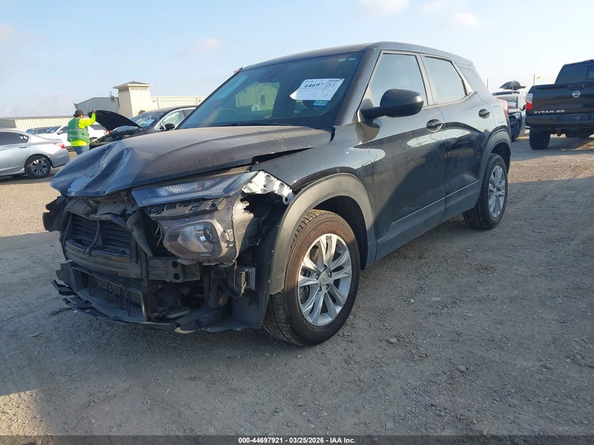 2021 Chevrolet Trailblazer Fwd Ls KL79MMS23MB084615 photo 1