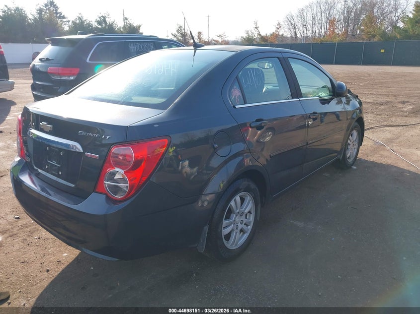 2014 Chevrolet Sonic Lt Manual
