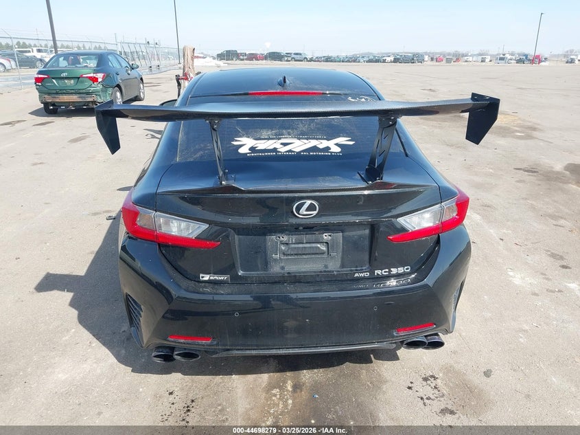 2015 Lexus Rc 350 VIN: JTHSE5BCXF5005635 Lot: 44698279