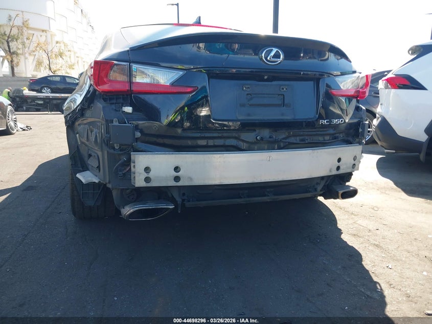 2015 Lexus Rc 350 VIN: JTHHE5BC5F5004130 Lot: 44698296