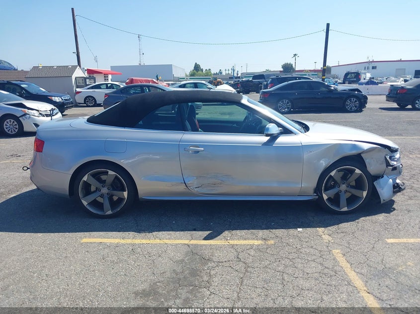 2017 Audi S5 3.0T VIN: WAUC4AFH6HN004005 Lot: 44698570