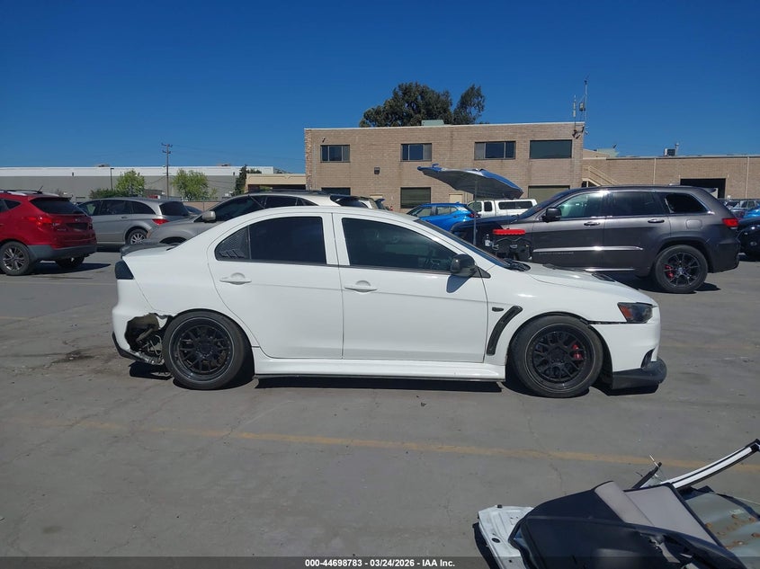 2014 Mitsubishi Lancer Evolution Mr VIN: JA32W5FV1EU016701 Lot: 44698783