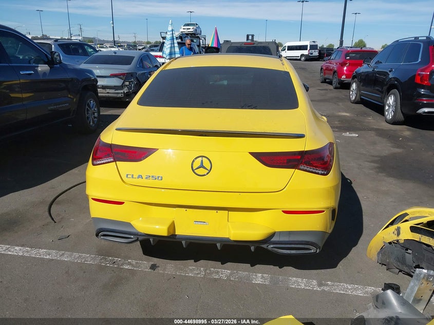 2020 Mercedes-Benz Cla 250 VIN: WDD5J4GB4LN022453 Lot: 44698995