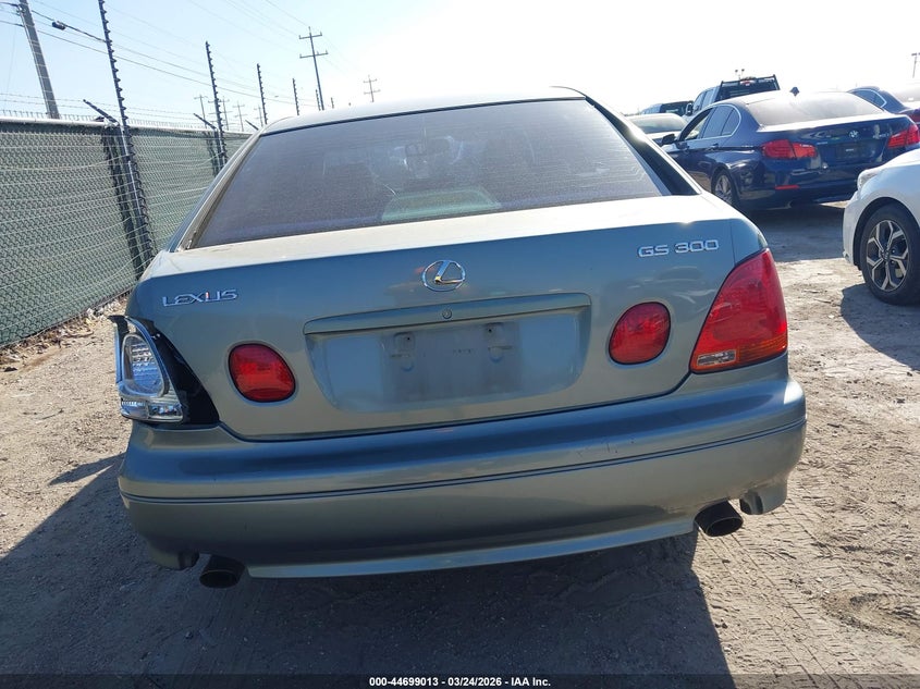 2001 Lexus Gs 300 VIN: JT8BD69S110140465 Lot: 44699013