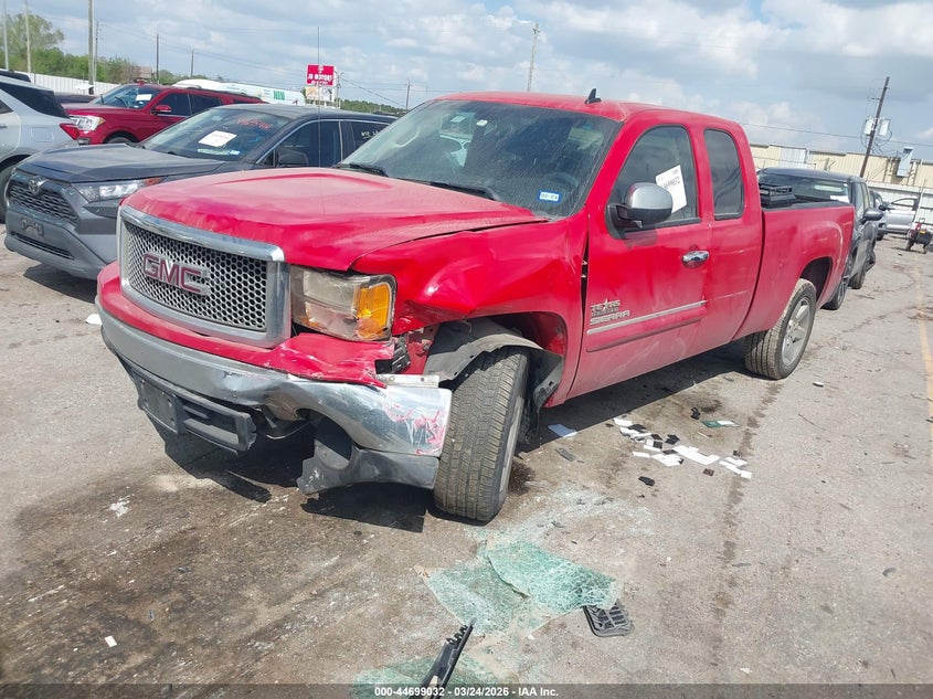 2012 Gmc SIERRA 5.3 Sle Red Lot 111044699032 Vin 1GTR1VE01CZ235159