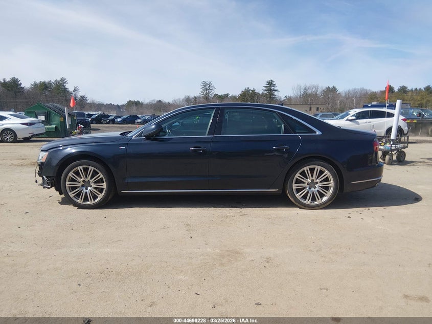2015 Audi A8 L 4.0T VIN: WAU32AFD8FN016494 Lot: 44699228