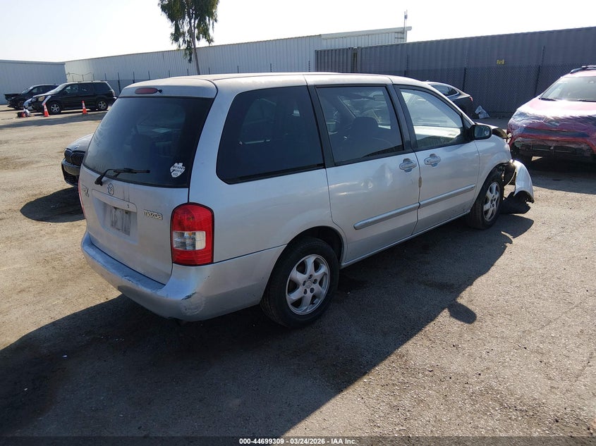 2000 Mazda Mpv Dx/Es/Lx