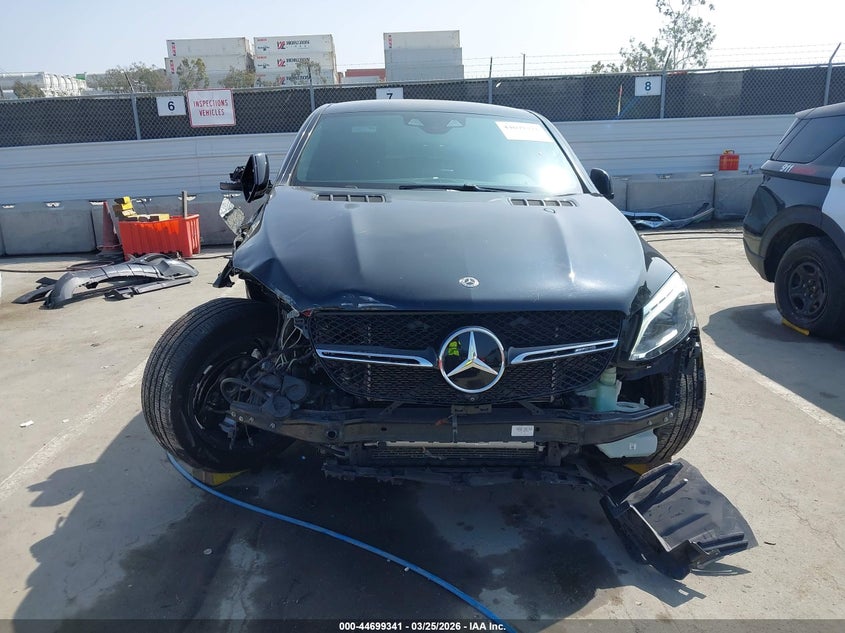 2019 Mercedes-Benz Amg Gle 43 Coupe 4Matic VIN: 4JGED6EB5KA153991 Lot: 44699341