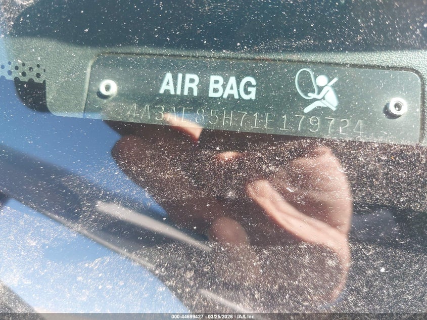 2001 Mitsubishi Eclipse Spyder Gt VIN: 4A3AE85H71E179724 Lot: 44699427