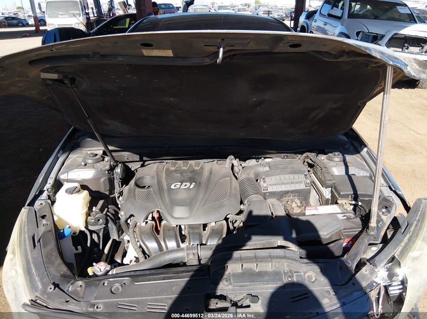 2012 Kia Optima 2.4 Lx grey Lot 111044699512 Vin 5XXGM4A72CG012482