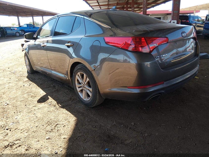 2012 Kia Optima 2.4 Lx grey Lot 111044699512 Vin 5XXGM4A72CG012482