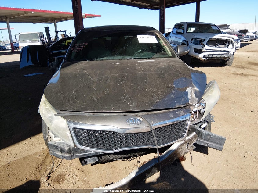2012 Kia Optima 2.4 Lx grey Lot 111044699512 Vin 5XXGM4A72CG012482