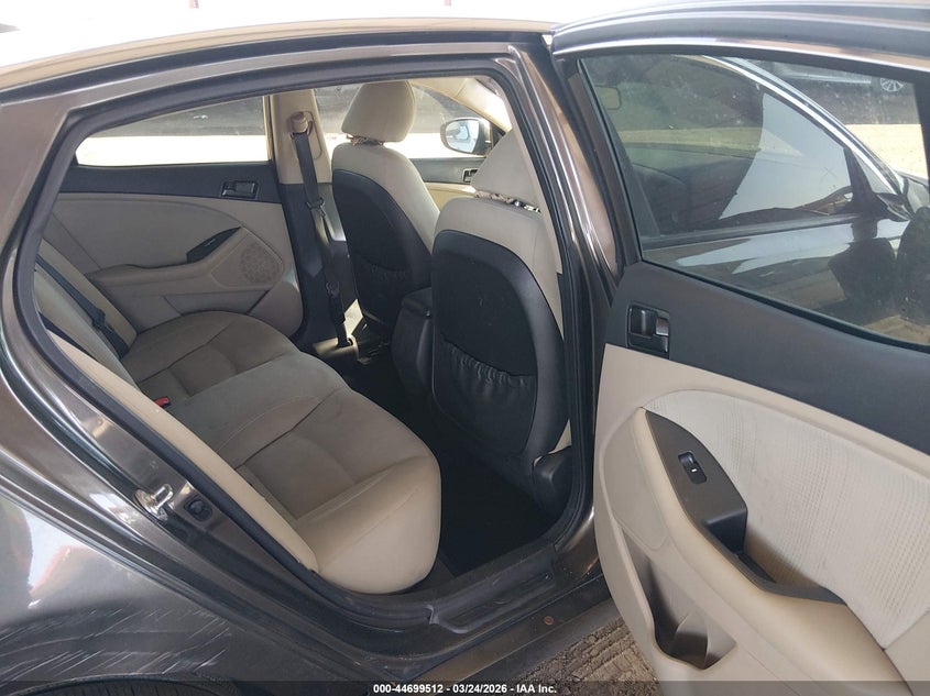 2012 Kia Optima 2.4 Lx grey Lot 111044699512 Vin 5XXGM4A72CG012482
