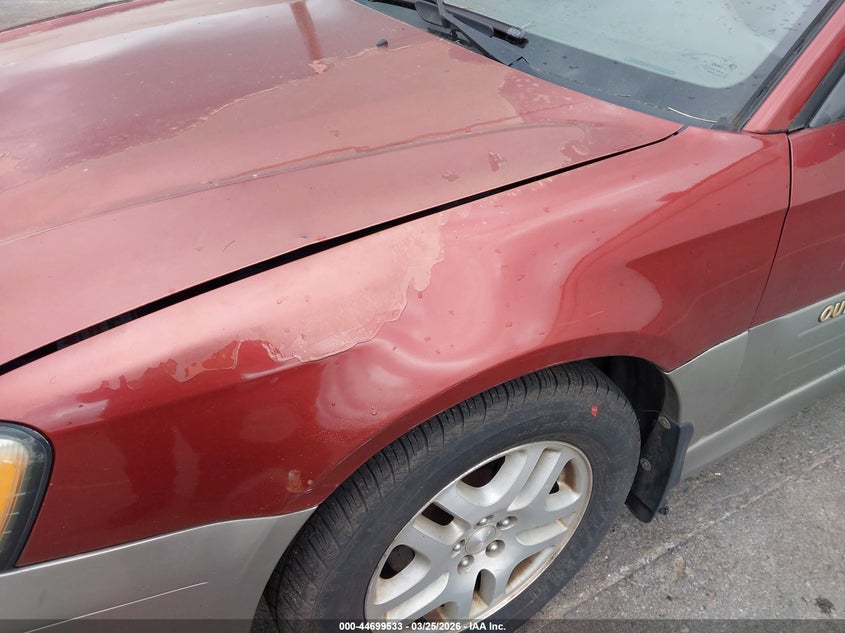 2002 Subaru Outback VIN: 4S3BH665527614088 Lot: 44699533