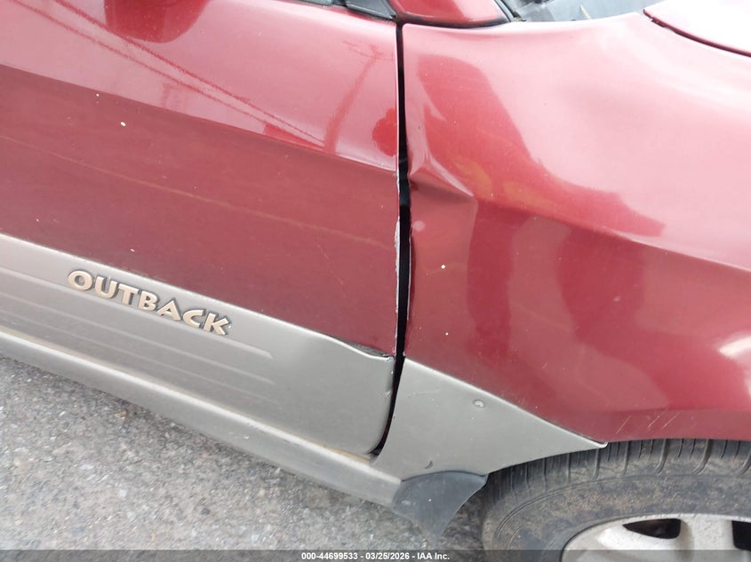2002 Subaru Outback VIN: 4S3BH665527614088 Lot: 44699533