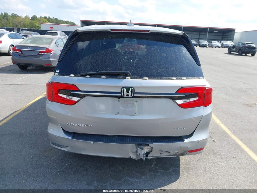 2022 Honda Odyssey Elite VIN: 5FNRL6H92NB003074 Lot: 44699670