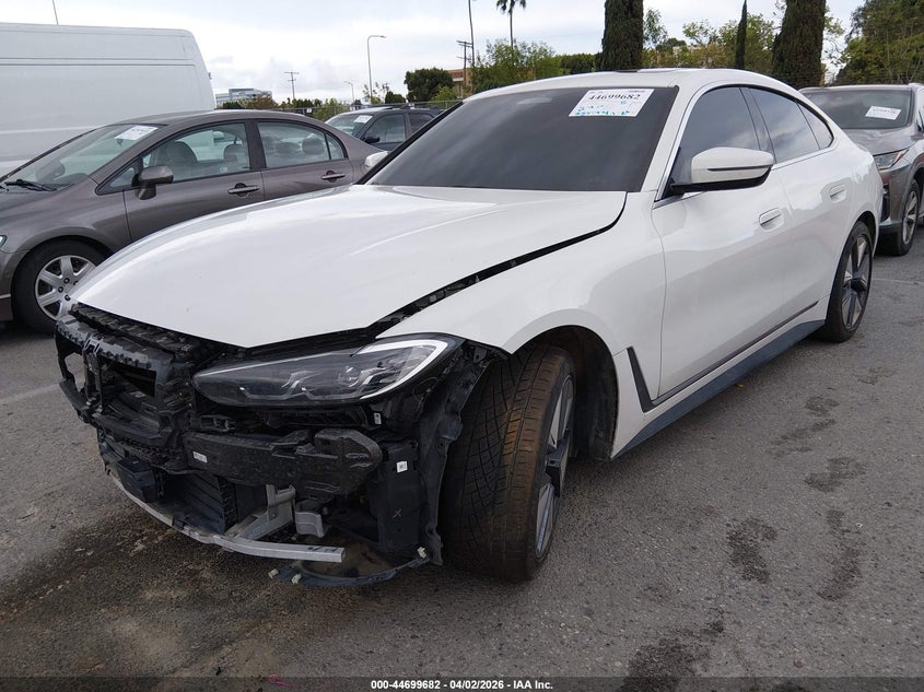 Vin: wby43aw00rfr49403, lot: 45196799, bmw i4 gran coupe edrive35 20242