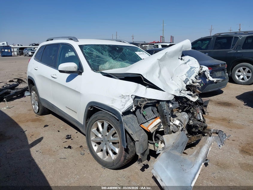 1C4PJLDBXGW158104 2016 Jeep Cherokee Limited auction photo 1