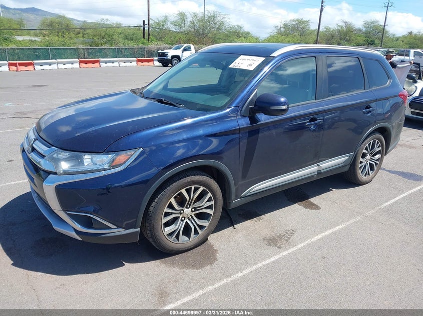 2016 Mitsubishi Outlander Se JA4AD3A37GZ061946 photo 1