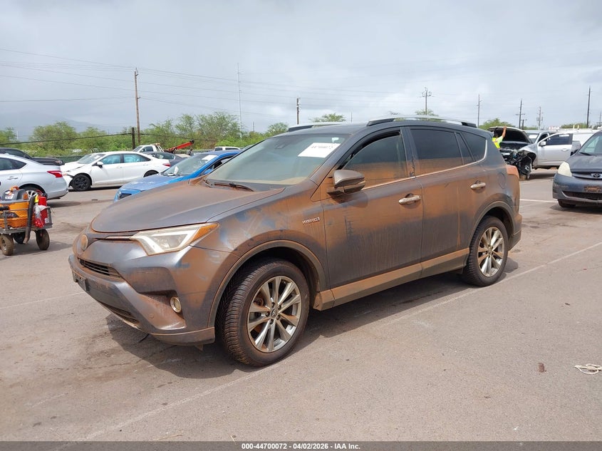 2016 Toyota Rav4 Hybrid Limited JTMDJREV5GD049317 photo 1