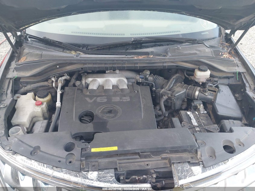 2006 Nissan Murano S VIN: JN8AZ08T96W409469 Lot: 44700106