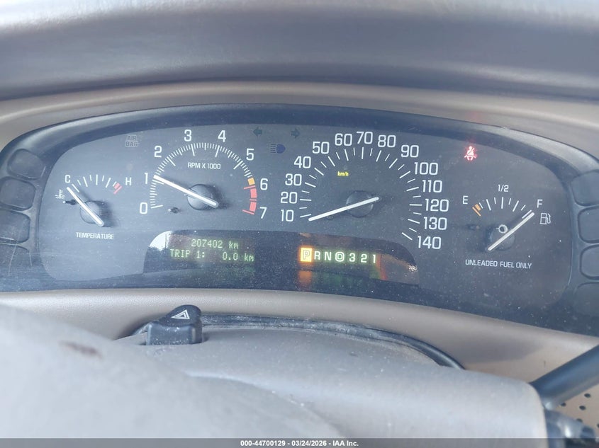 2001 Buick Park Avenue VIN: 1G4CW54K314133653 Lot: 44700129