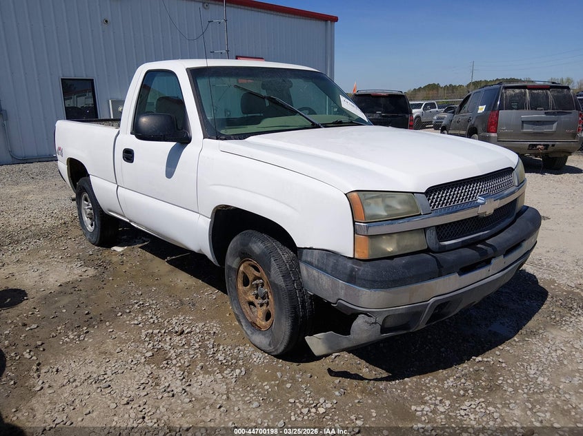 2004 CHEVROLET SILVERADO 1500 WORK TRUCK