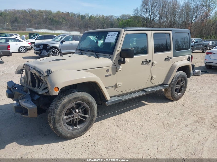 2016 Jeep Wrangler Unlimited 75Th Anniversary