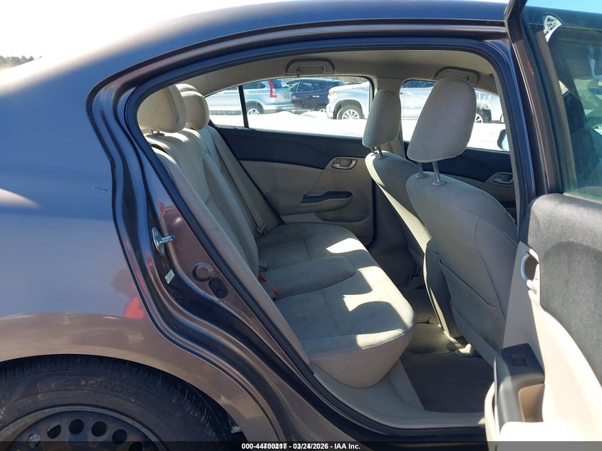 2012 Honda Civic 1.8 Lx brown Lot 111044700217 Vin 2HGFB2F50CH598742