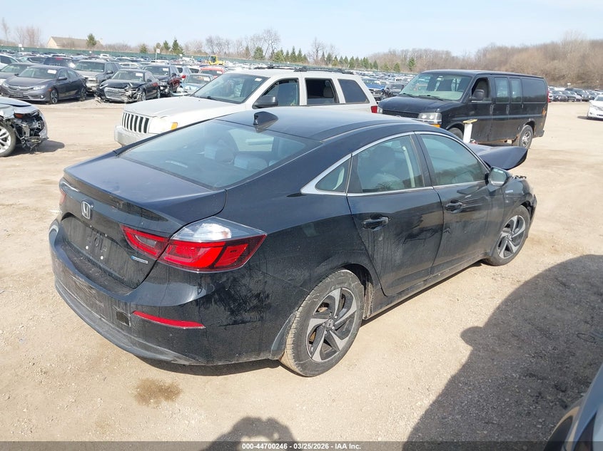 Vin: 19xze4f53ne008269, lot: 45197377, honda insight ex 20224