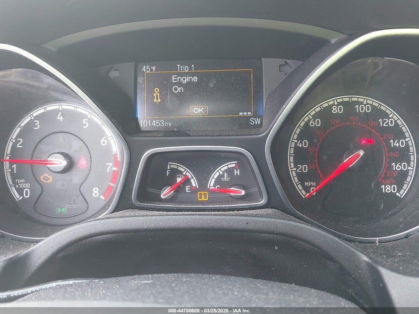 2018 Ford Focus St VIN: 1FADP3L95JL281386 Lot: 44700608