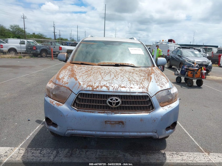 2008 TOYOTA HIGHLANDER HYBRID auction photo 6