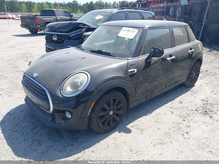 Vin: wmwxu1c50g2d57418, lot: 45197866, mini hardtop cooper 20162