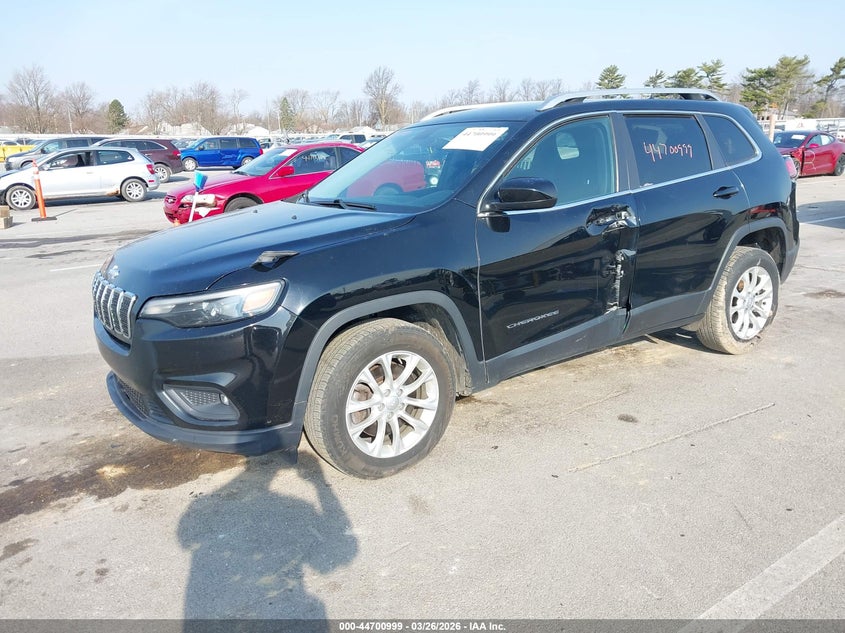 2019 Jeep Cherokee Latitude Fwd 1C4PJLCBXKD377019 photo 1
