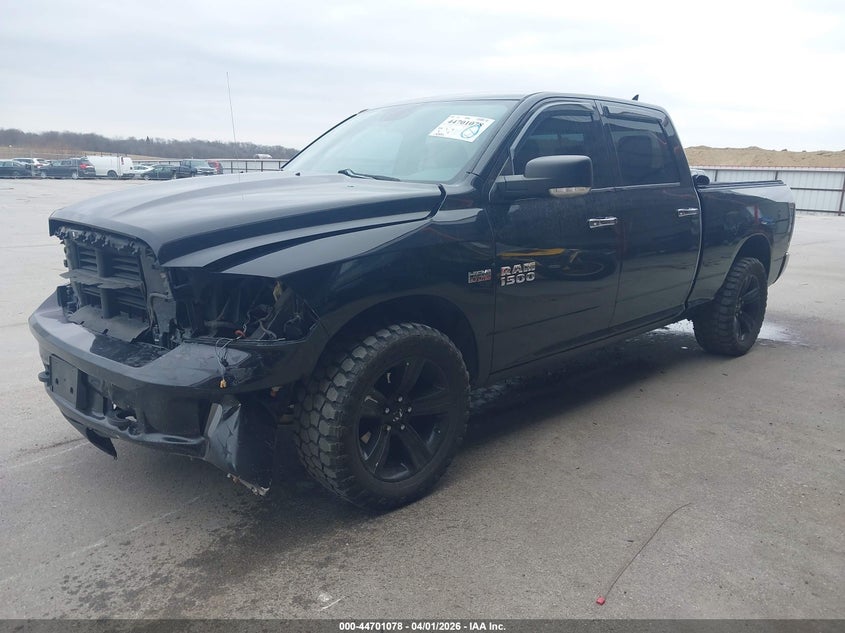 Vin: 1c6rr7tt0es405841, lot: 45198208, ram 1500 big horn 20142